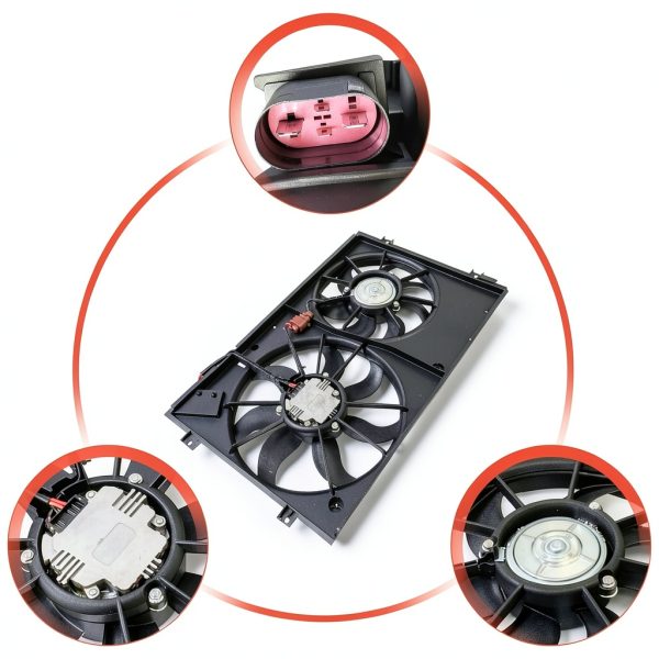 Volkswagen Engine Fan Replacement PartsFlow 95.50-2
