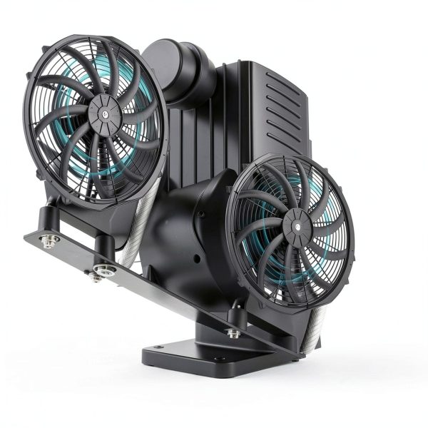 16 Inch Black Radiator Cooling Fan for Automotive-5