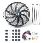 16 Inch Black Radiator Cooling Fan for Automotive-0