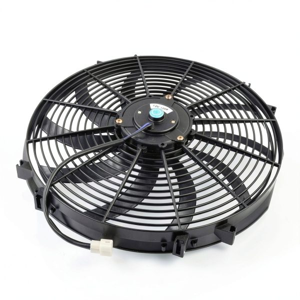 FGJQEFG Radiator Cooling Fan 12V Plastic-5
