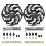 FGJQEFG 14in Radiator Cooling Fan Plastic 12V-0