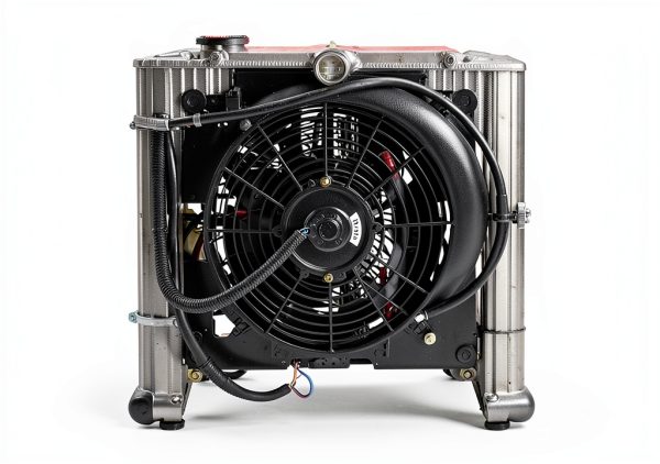 BLACKHORSE-RACING 12V 80W 12" Radiator Cooling Fan with Brackets-4
