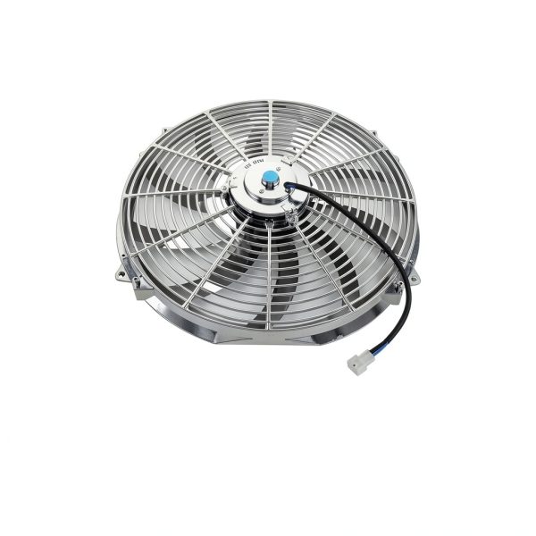 Radiator Cooling Fan FGJQEFG Chrome 16 Inch Engine-3