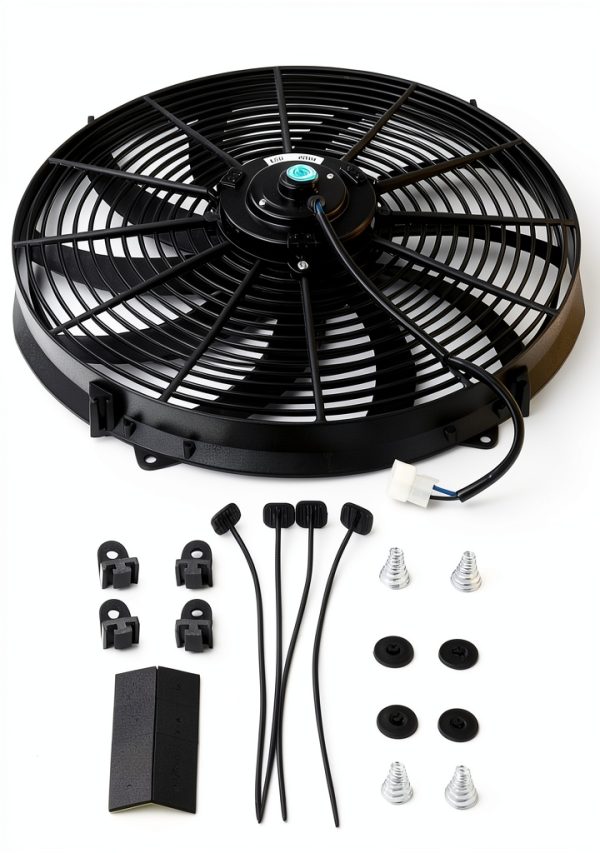 16 Inch Electric Radiator Cooling Fan STMGW Brass-1