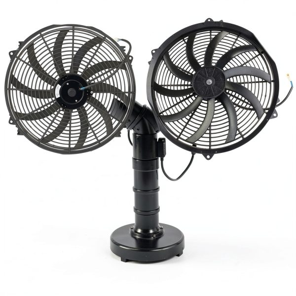 16 Inch Electric Radiator Cooling Fan STMGW Brass-3