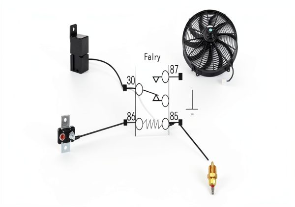 16 Inch Electric Radiator Cooling Fan STMGW Brass-6