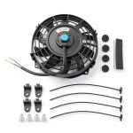 Radiator Fan 7 Inch Black JDMSPEED Electric Cooling Fan 1350 CFM-0