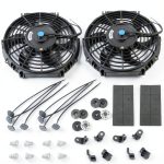 JDMSPEED Radiator Fan 12 Inch Black Air‑Cooled Cooling Replacement-0