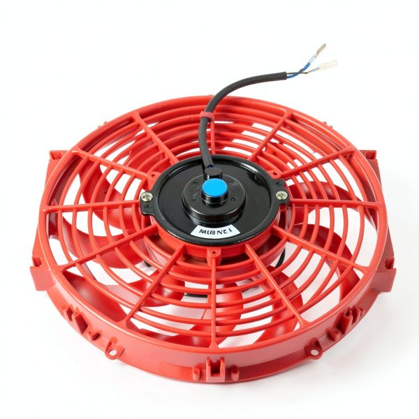Radiator Fan JDMSPEED 12 Inch Red Plastic Push Pull Cooling Fan-1