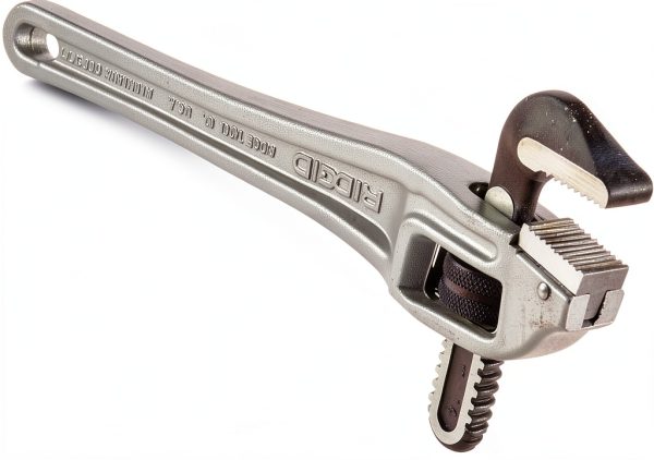Ridgid 31120 Aluminum 14" Offset Pipe Wrench – Durable Tool-1