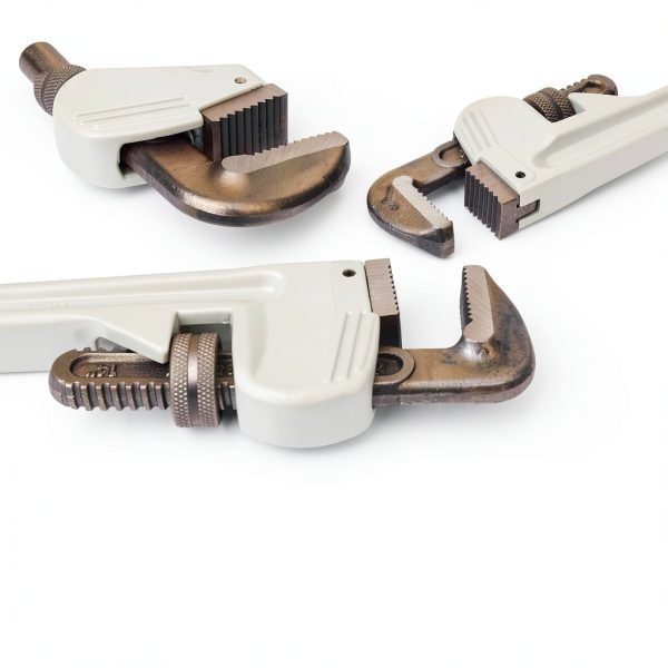 Pipe Wrench Hurricane 3-Piece Aluminum 10" 14" 18" Lightweight Heavy-5