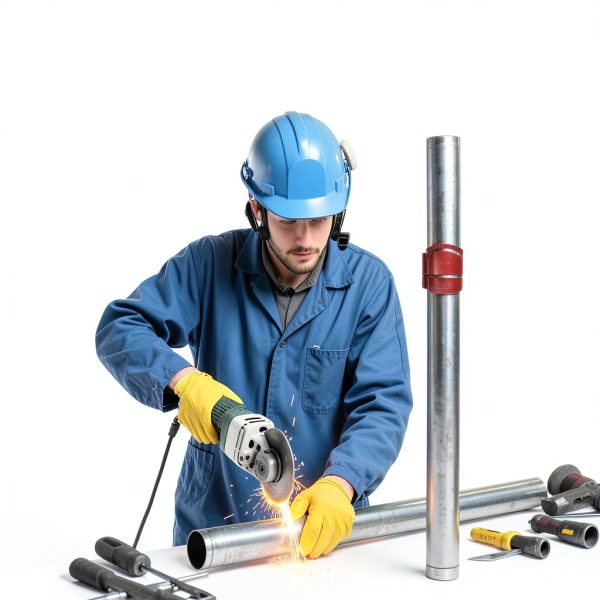 Metal Pipe Cutting Guide Kit SANGIFT 3‑Piece 22.5/45/90° Guides-5