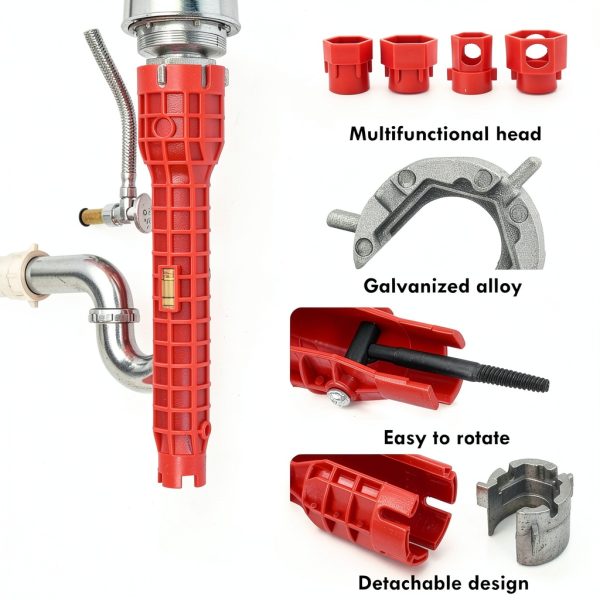 14-in-1 Multi-functional Wrench Aoheke Faucet Sink Installer Tool-4