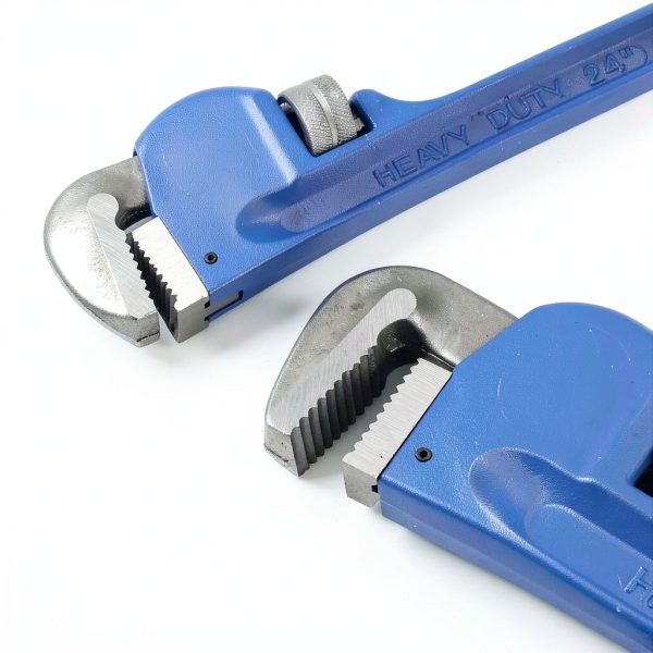 Gisafai Pipe Wrench Set Blue Alloy Steel 8 to 24 inch-3