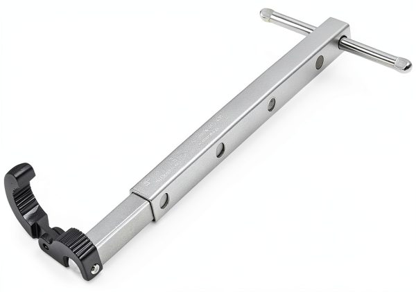RIDGID Pipe Wrench 1017 Over Basin Adjustable 10"-17" Silver-0