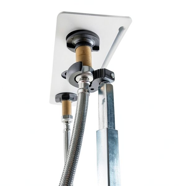 RIDGID Pipe Wrench 1017 Over Basin Adjustable 10"-17" Silver-9