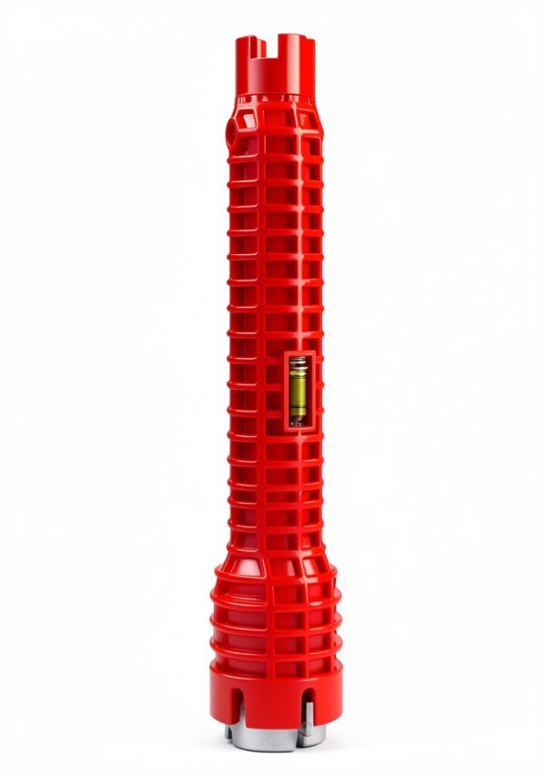 8 in 1 Multi Kitchen Faucet Wrench HDWY Red 9.84in Tool-1