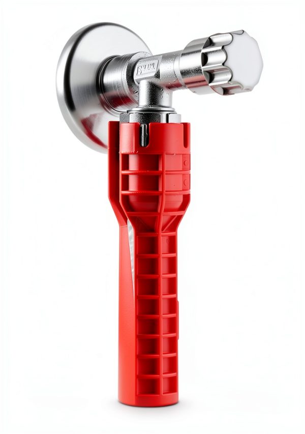 14 in 1 Multi-functional Wrench KUZIUA Red Pipe Wrench for Bathroom-5