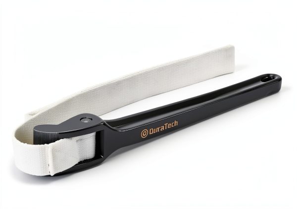Strap Wrench 12 Inch DURATECH Adjustable Nylon Pipe Wrench Grey-1