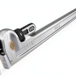 RIDGID 31105 Aluminum Straight Pipe Wrench 24 inch Grey-0