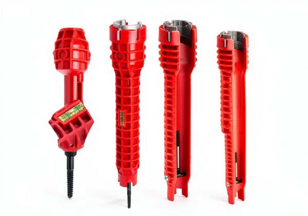 14-in-1 Multi-functional Wrench Red Pipe Wrench by senylanhxy-2
