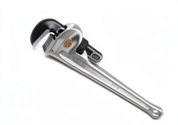 RIDGID 31105 Aluminum Straight Pipe Wrench 24 inch Grey-6