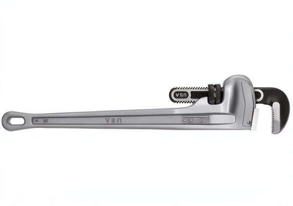 RIDGID 31105 Aluminum Straight Pipe Wrench 24 inch Grey-10