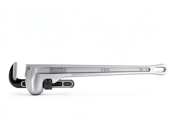 RIDGID 31105 Aluminum Straight Pipe Wrench 24 inch Grey-3